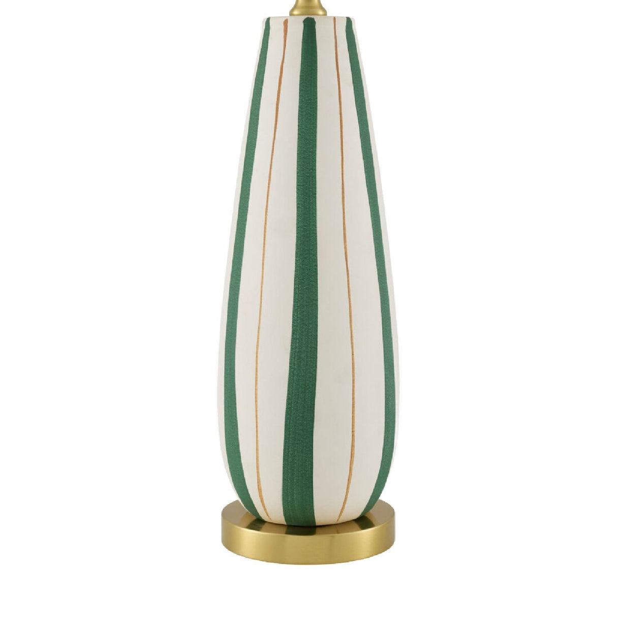 Modern European furniture - Striped Ceramic Accent Table Lamp - www.oroa.com