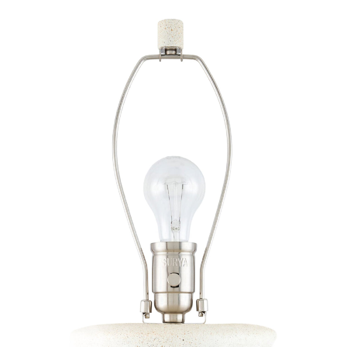 Modern European furniture - White Modern Accent Table Lamp - www.oroa.com