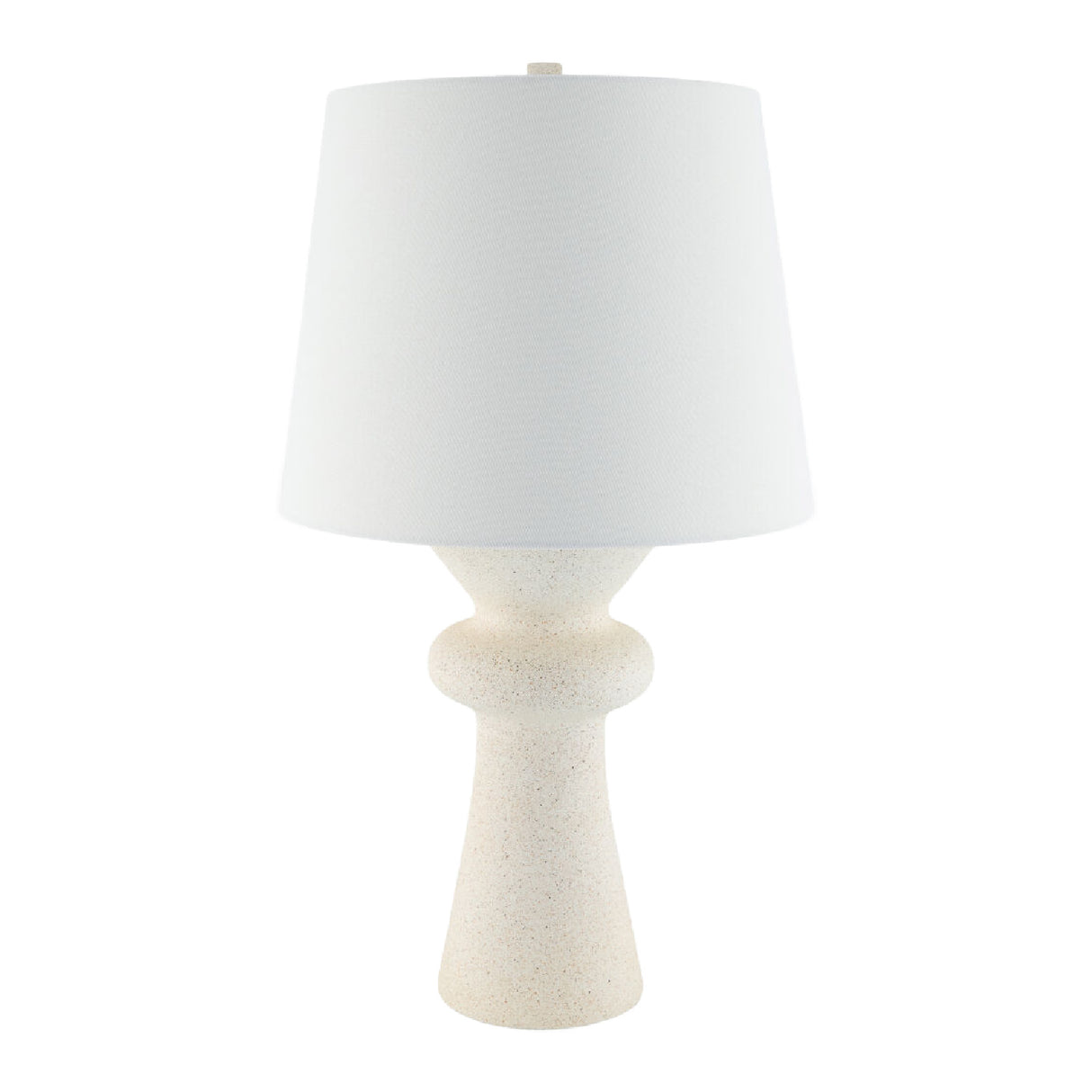 White Modern Accent Table Lamp | Oroa.com