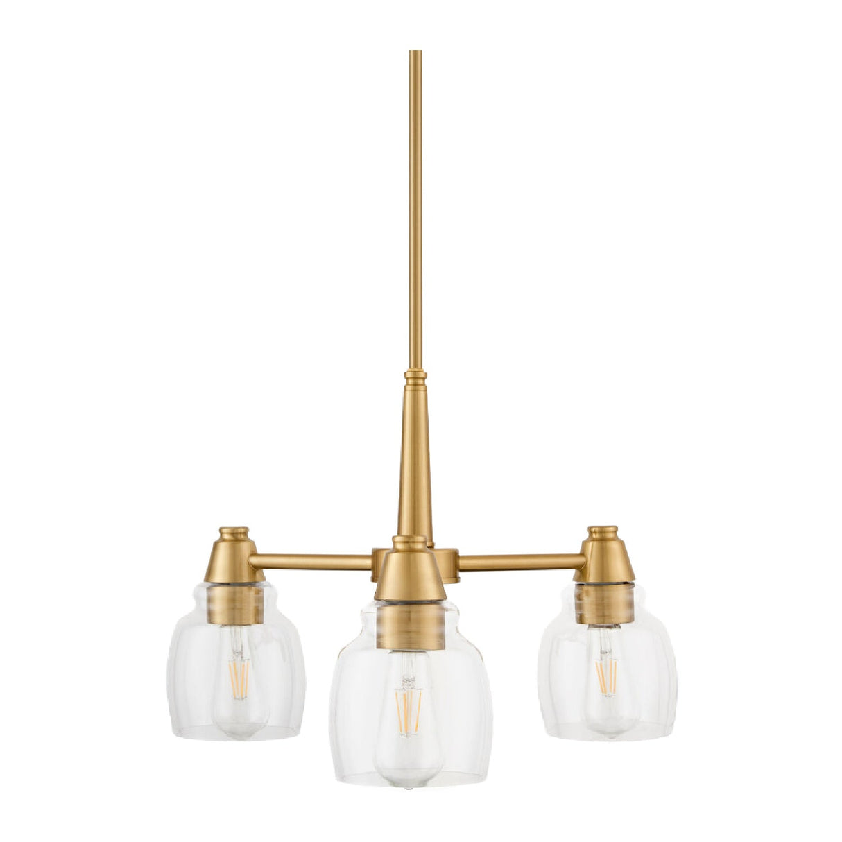 Modern European furniture - Iron Framed Glass Chandelier - www.oroa.com