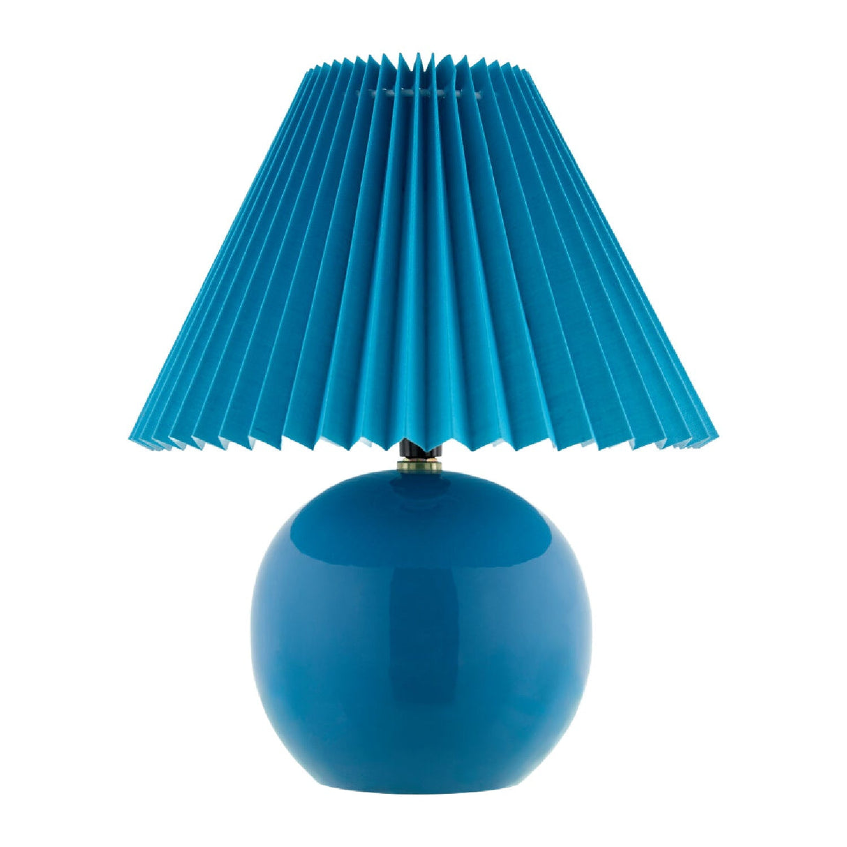 Modern European furniture - Pleated Fabric Shade Table Lamp - www.oroa.com