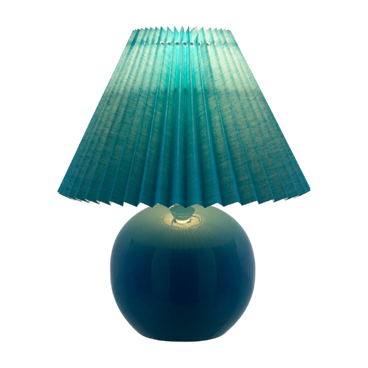 Modern European furniture - Pleated Fabric Shade Table Lamp - www.oroa.com