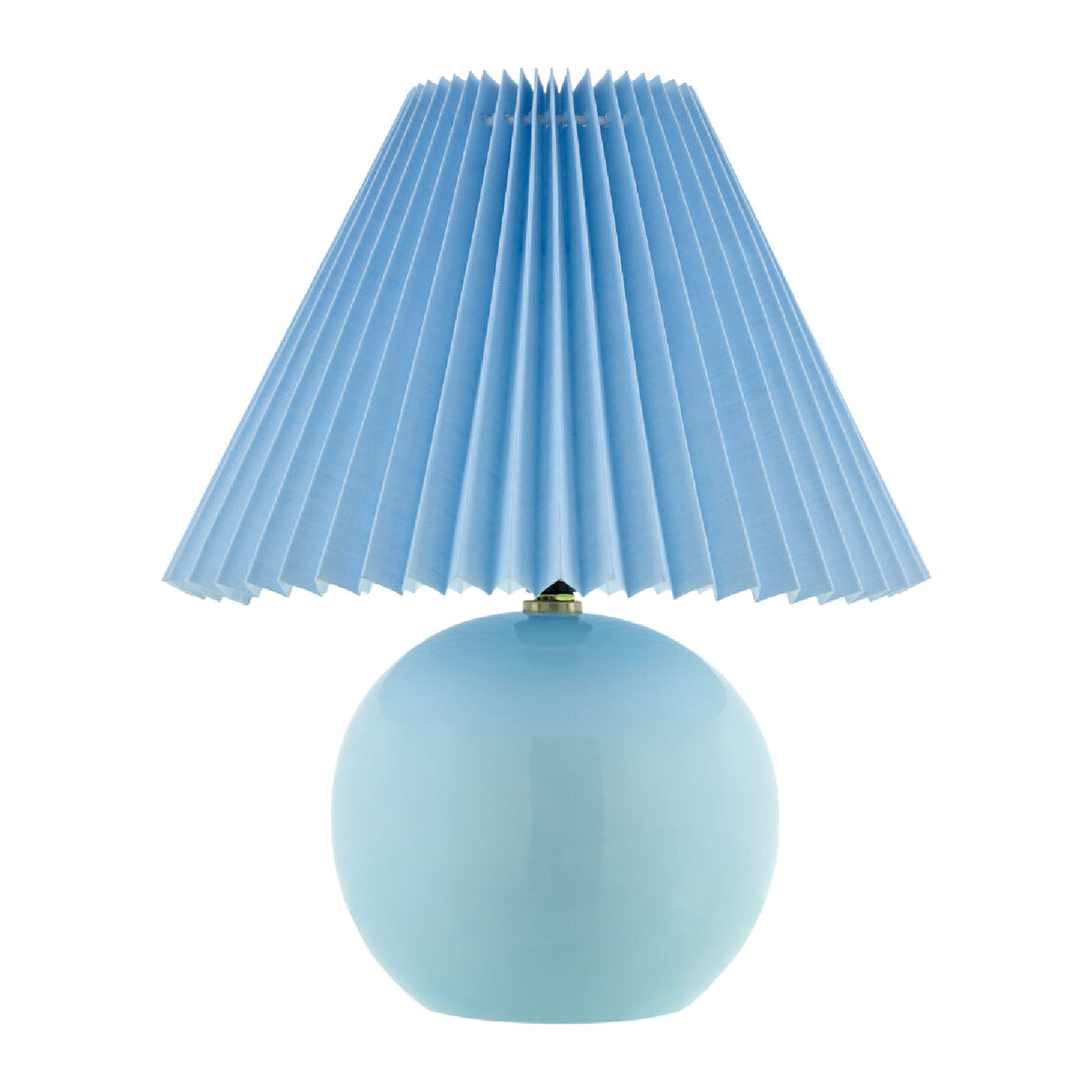 Modern European furniture - Pleated Fabric Shade Table Lamp - www.oroa.com