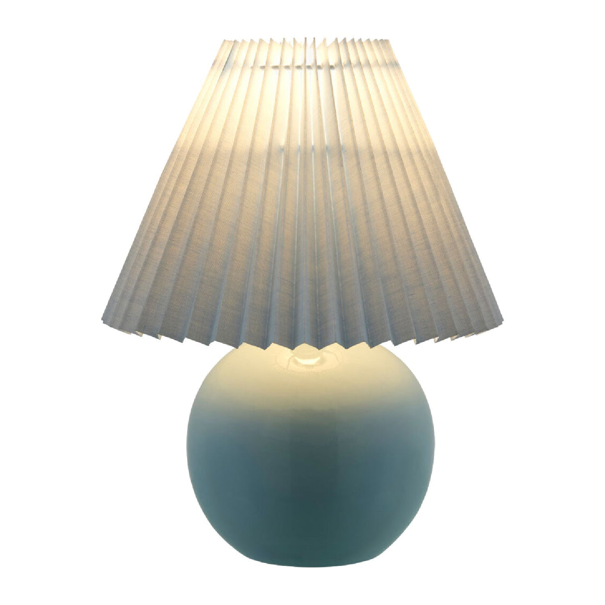 Modern European furniture - Pleated Fabric Shade Table Lamp - www.oroa.com
