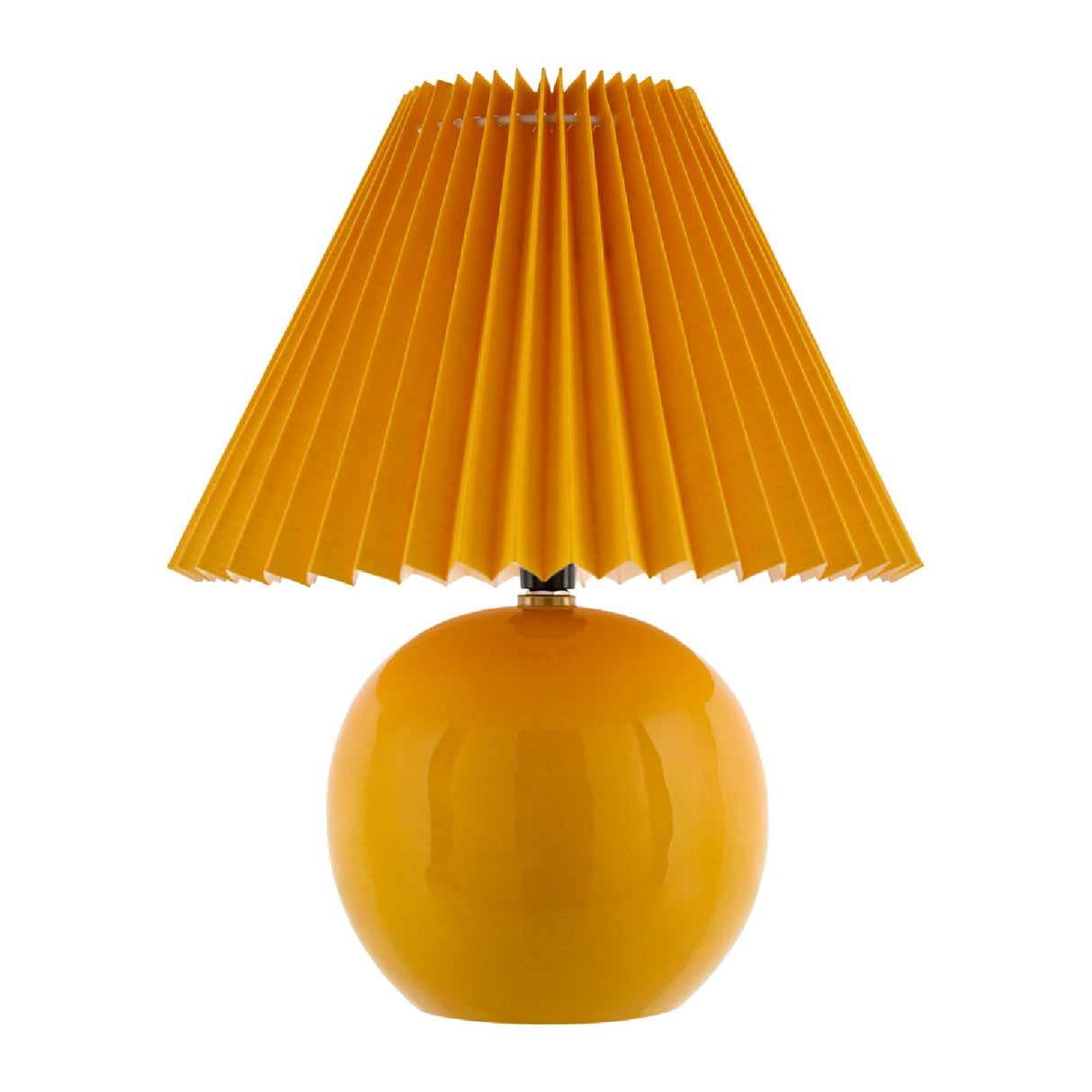 Modern European furniture - Pleated Fabric Shade Table Lamp - www.oroa.com