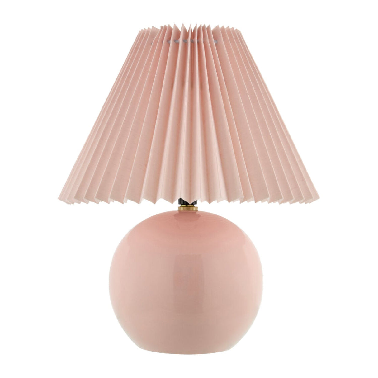 Modern European furniture - Pleated Fabric Shade Table Lamp - www.oroa.com