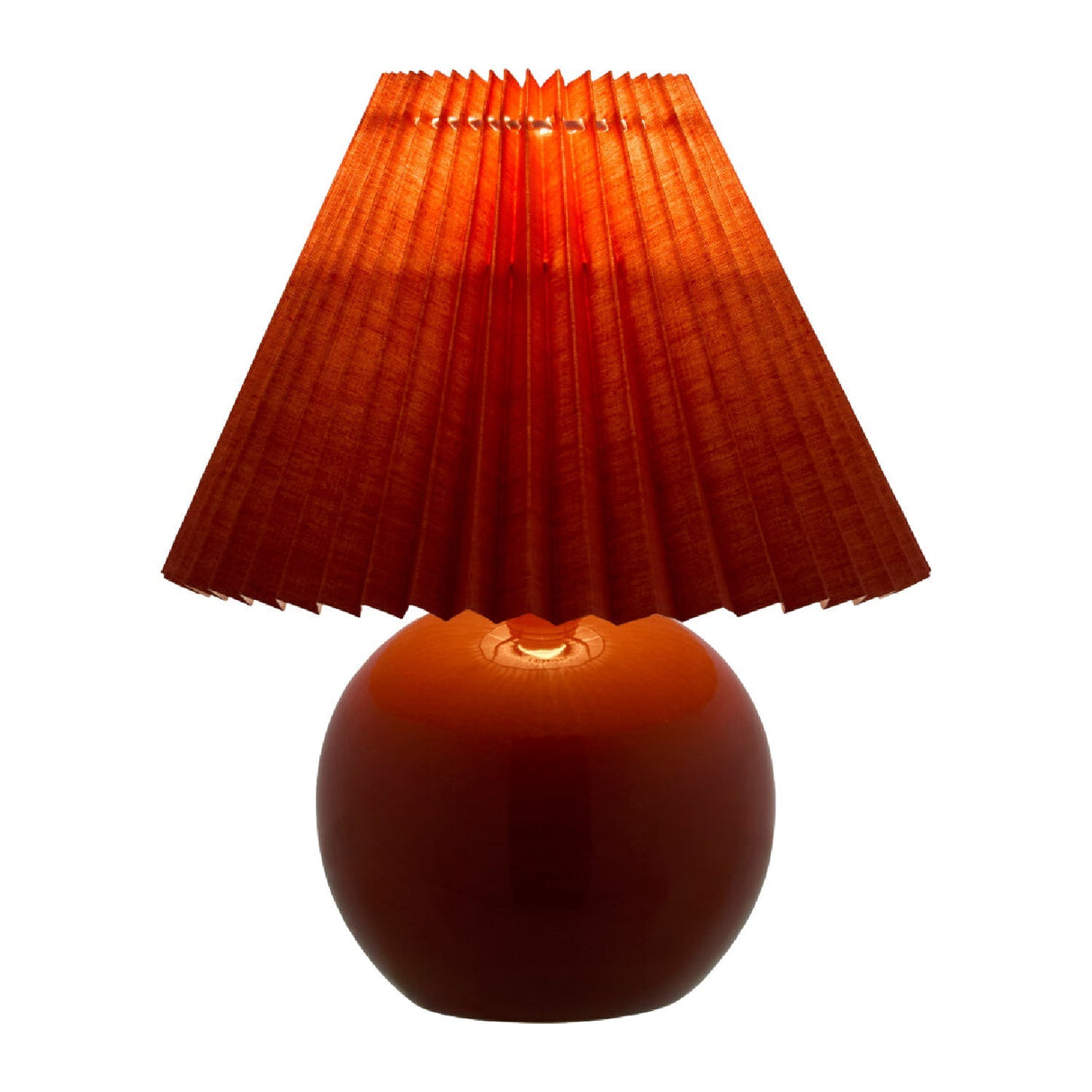 Modern European furniture - Pleated Fabric Shade Table Lamp - www.oroa.com
