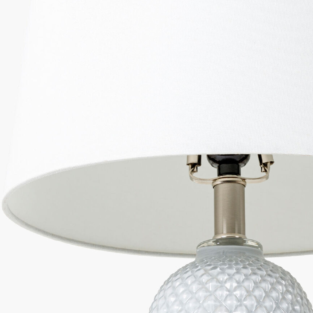 Gray Textured Glass Table Lamp | Oroa.com