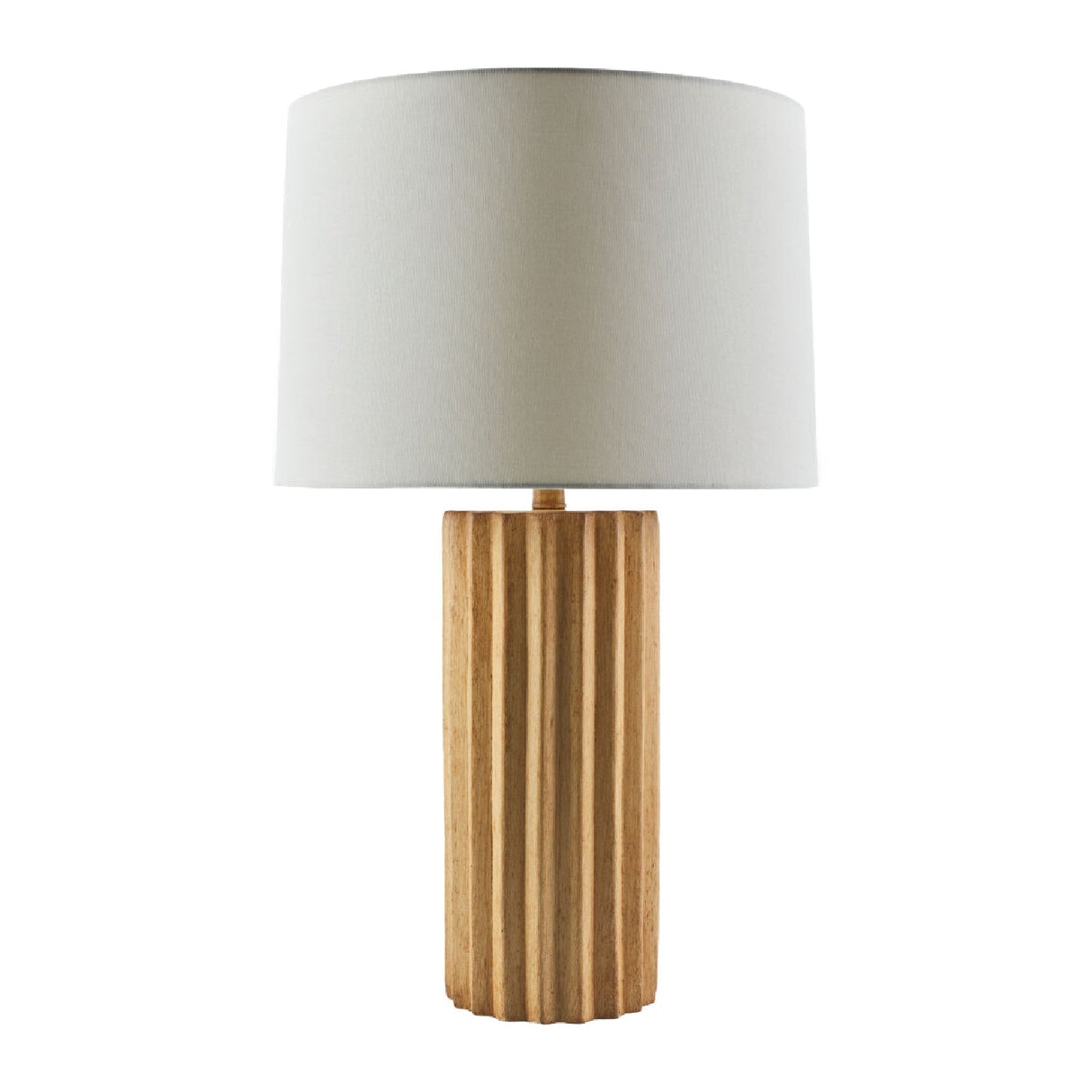 Modern European furniture - Ridged Ceramic Accent Table Lamp - www.oroa.com
