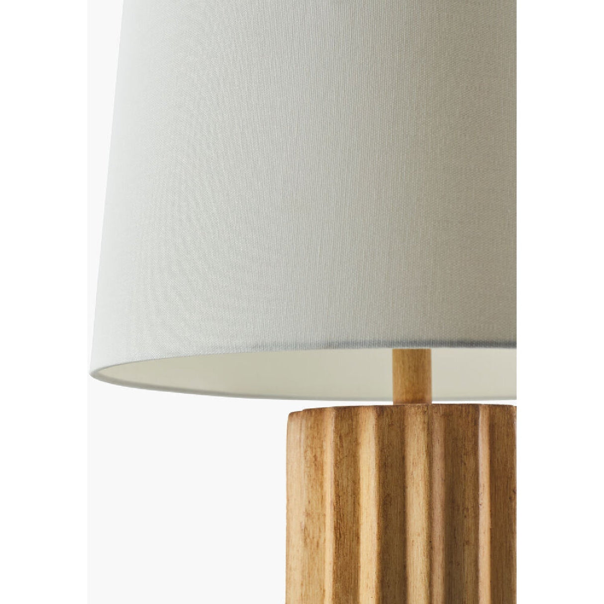 Modern European furniture - Ridged Ceramic Accent Table Lamp - www.oroa.com
