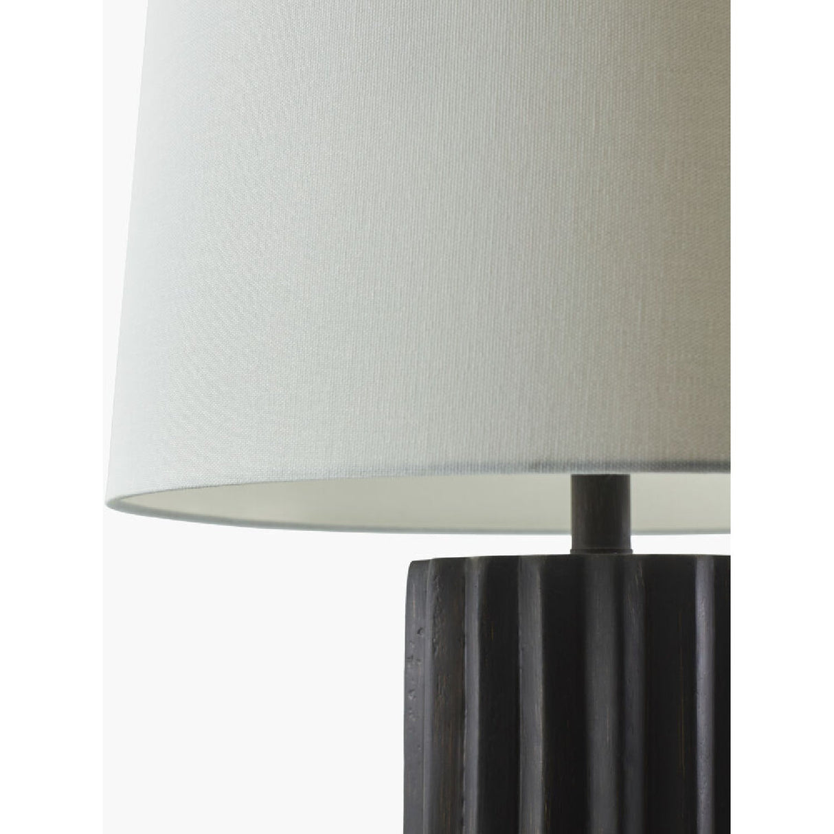 Modern European furniture - Ridged Ceramic Accent Table Lamp - www.oroa.com