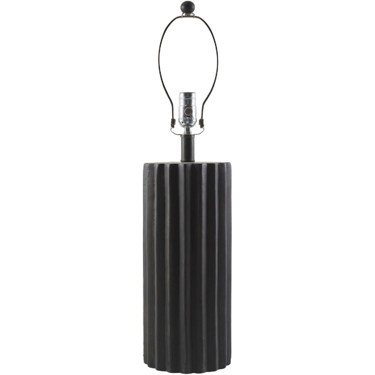 Modern European furniture - Ridged Ceramic Accent Table Lamp - www.oroa.com
