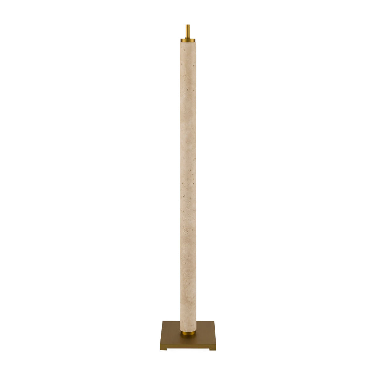 Beige Marble Accent Floor Lamp | Oroa.com