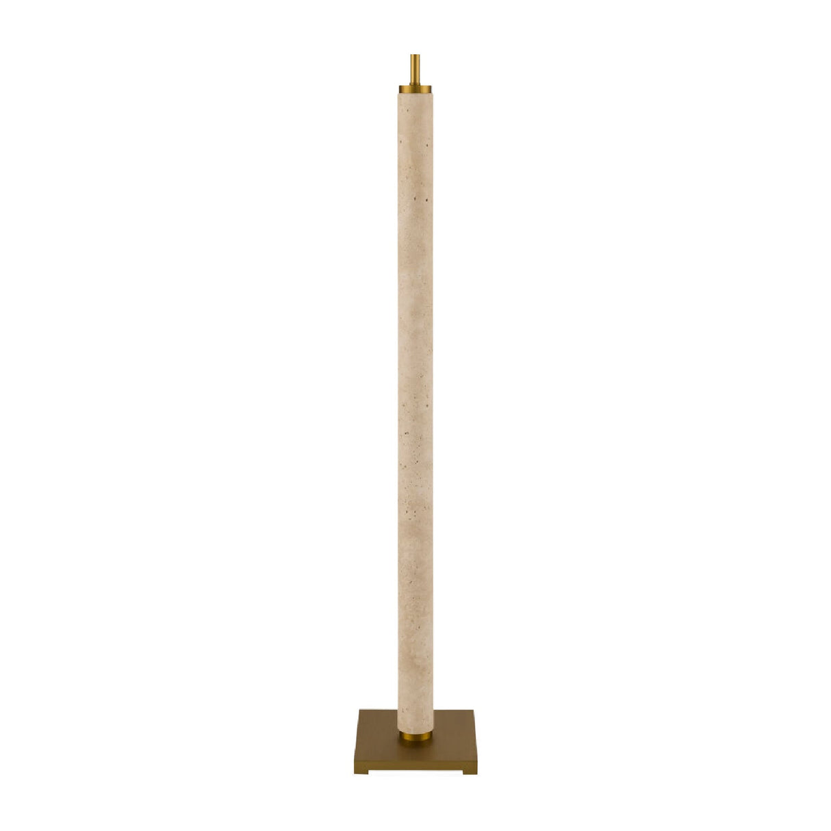 Modern European furniture - Beige Marble Accent Floor Lamp - www.oroa.com
