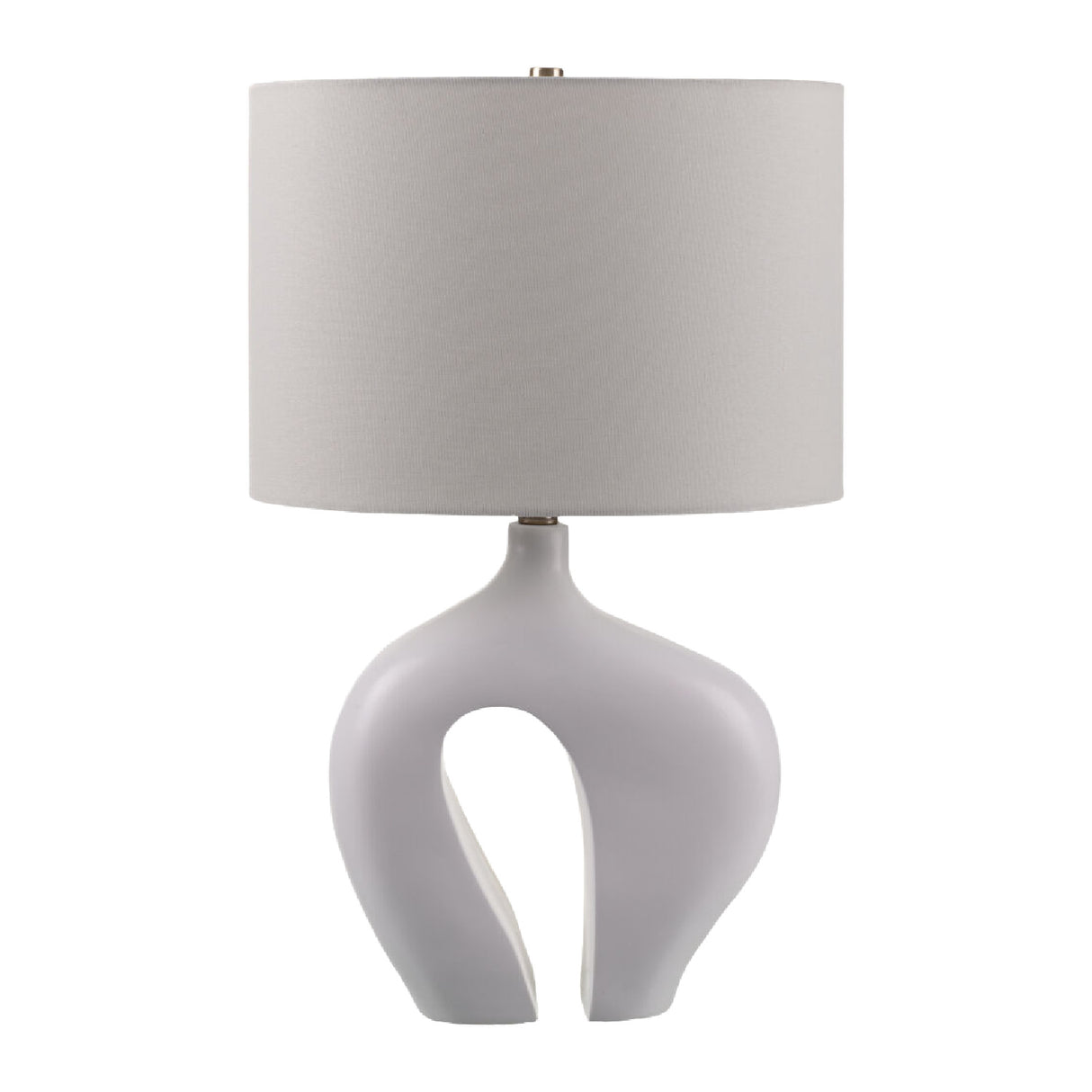 Modern European furniture - White Abstract Sculpture Table Lamp - www.oroa.com