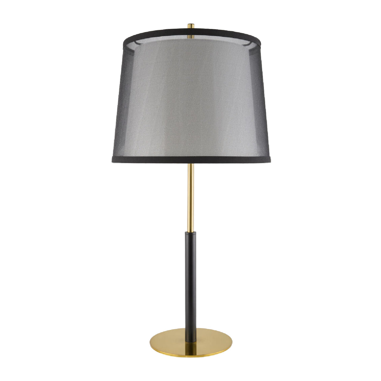 Modern European furniture - Black Linen Accent Table Lamp - www.oroa.com