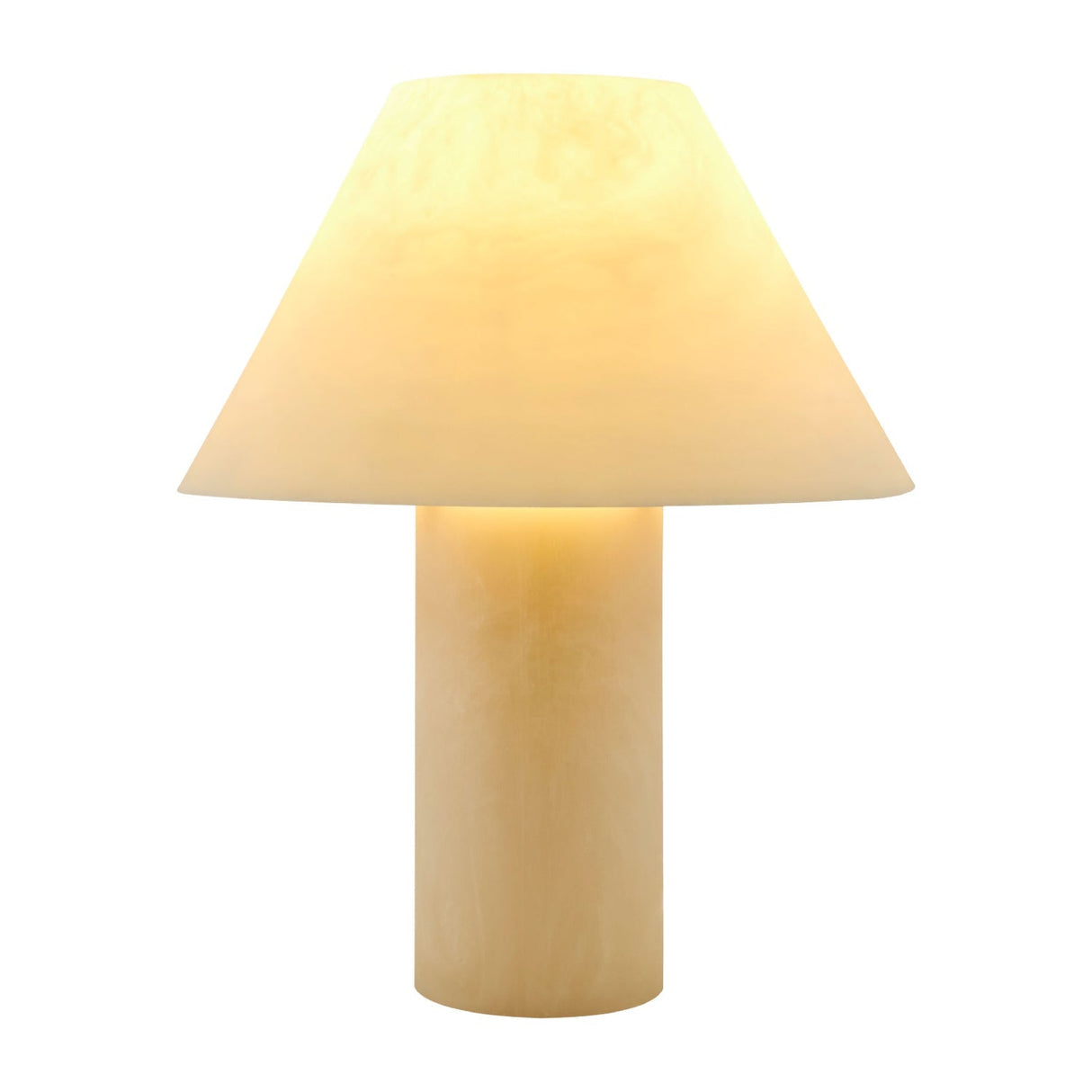 Modern European furniture - Ivory Empire Linen Table Lamp - www.oroa.com