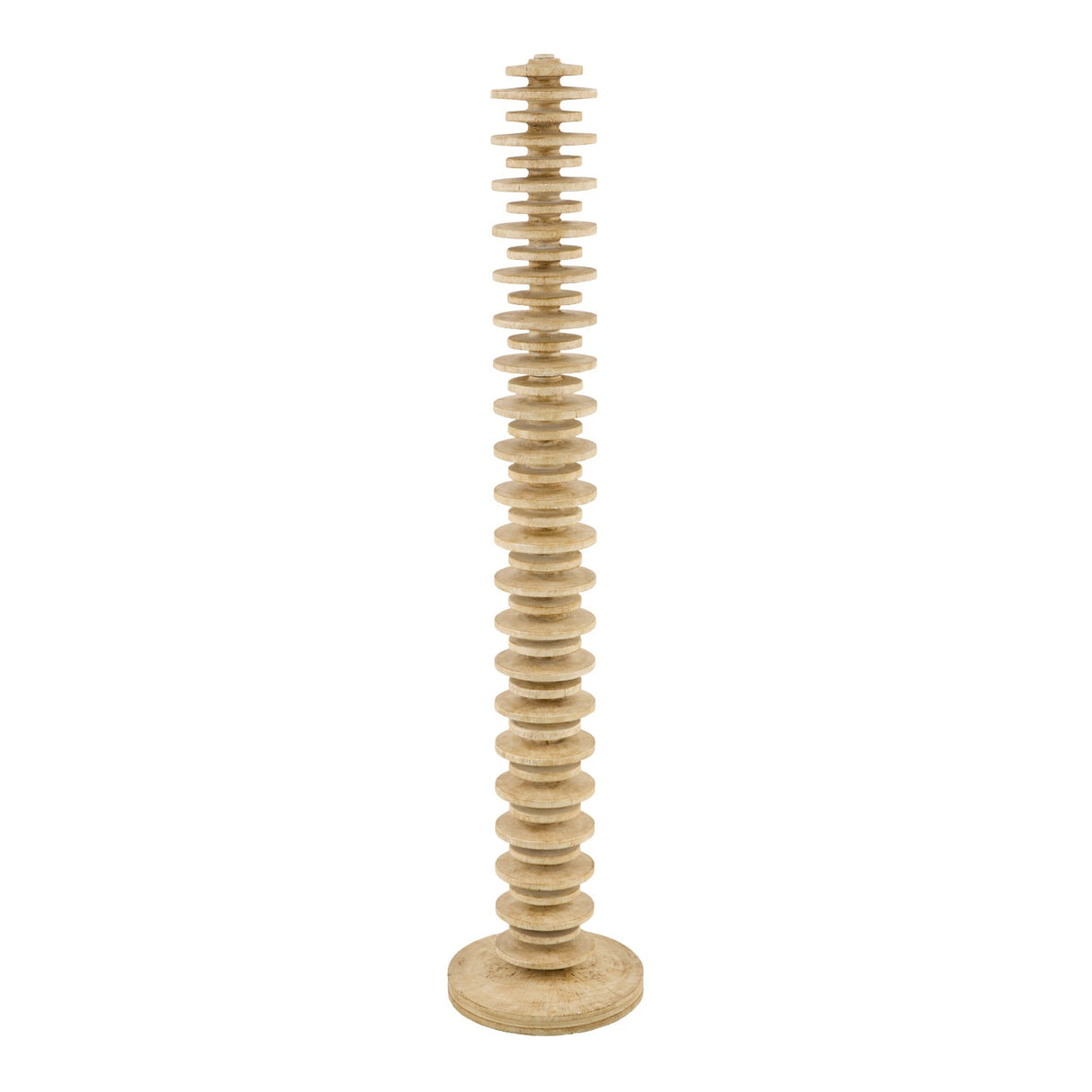 Modern European furniture - Stacked Circular Base Floor Lamp - www.oroa.com