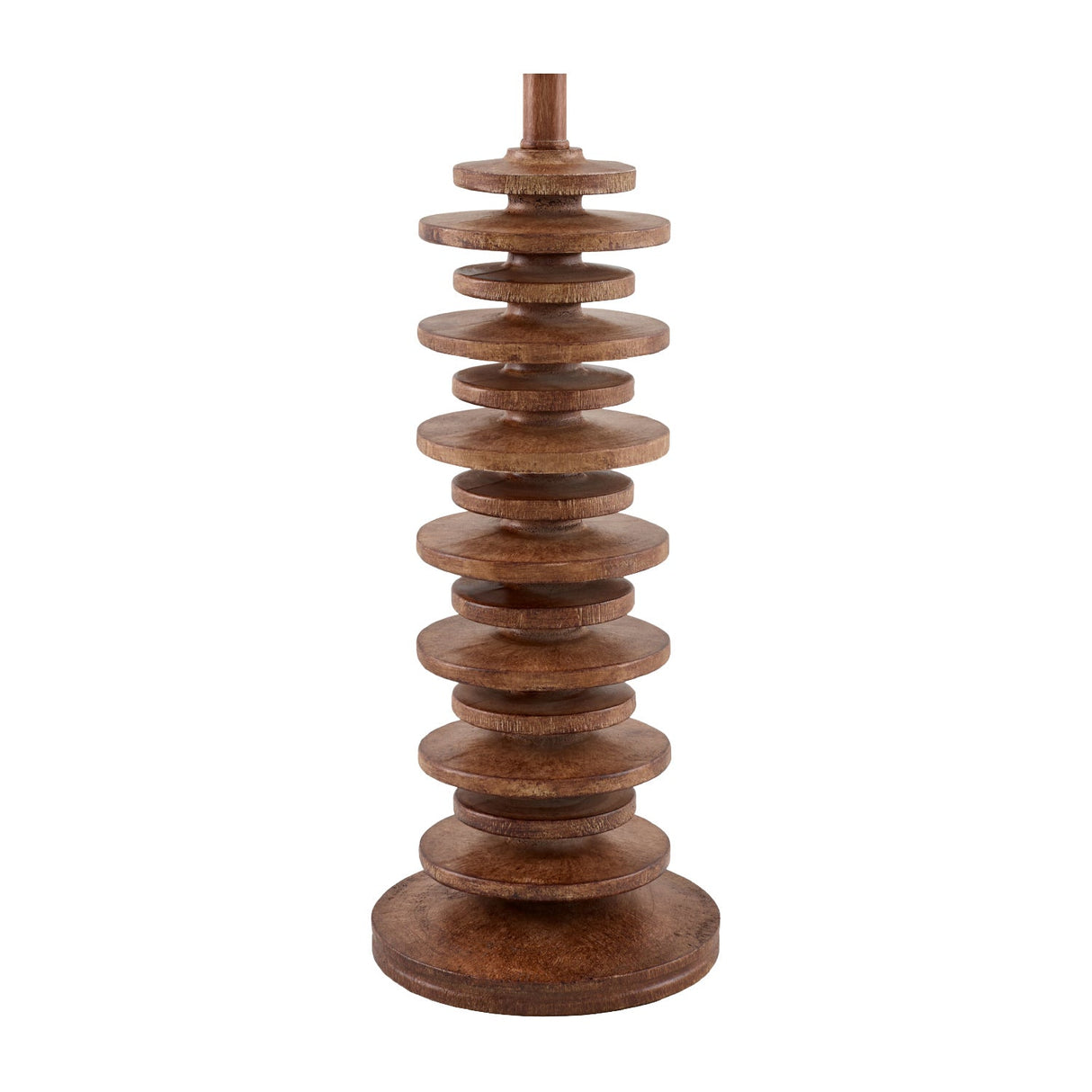 Modern European furniture - Stacked Circular Base Table Lamp - www.oroa.com