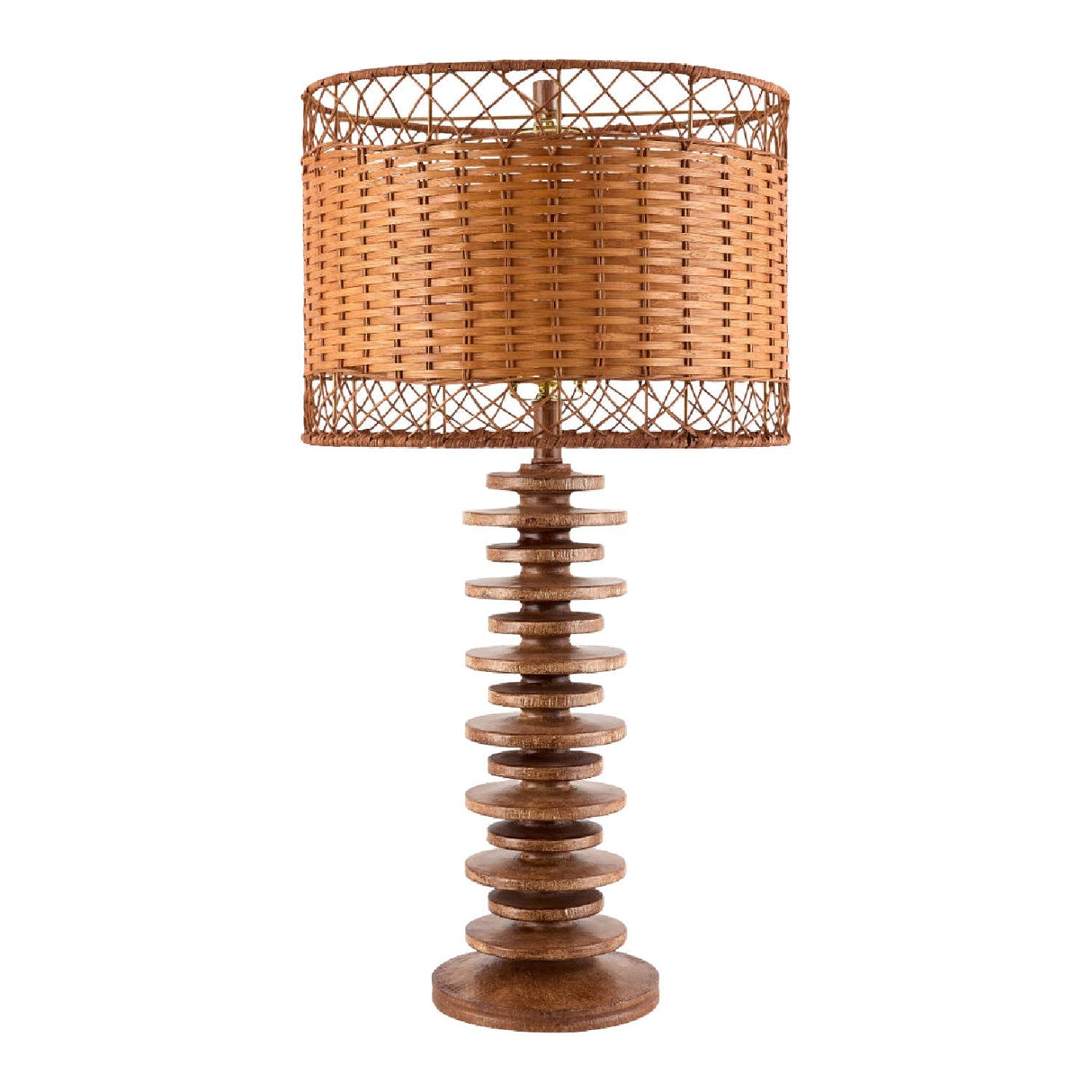 Modern European furniture - Braided Seagrass Accent Table Lamp - www.oroa.com