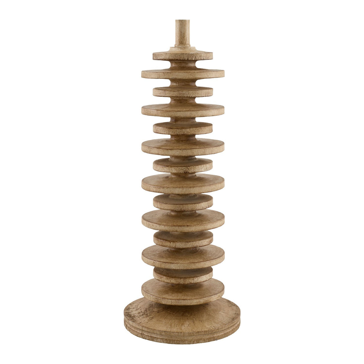 Modern European furniture - Stacked Circular Base Table Lamp - www.oroa.com