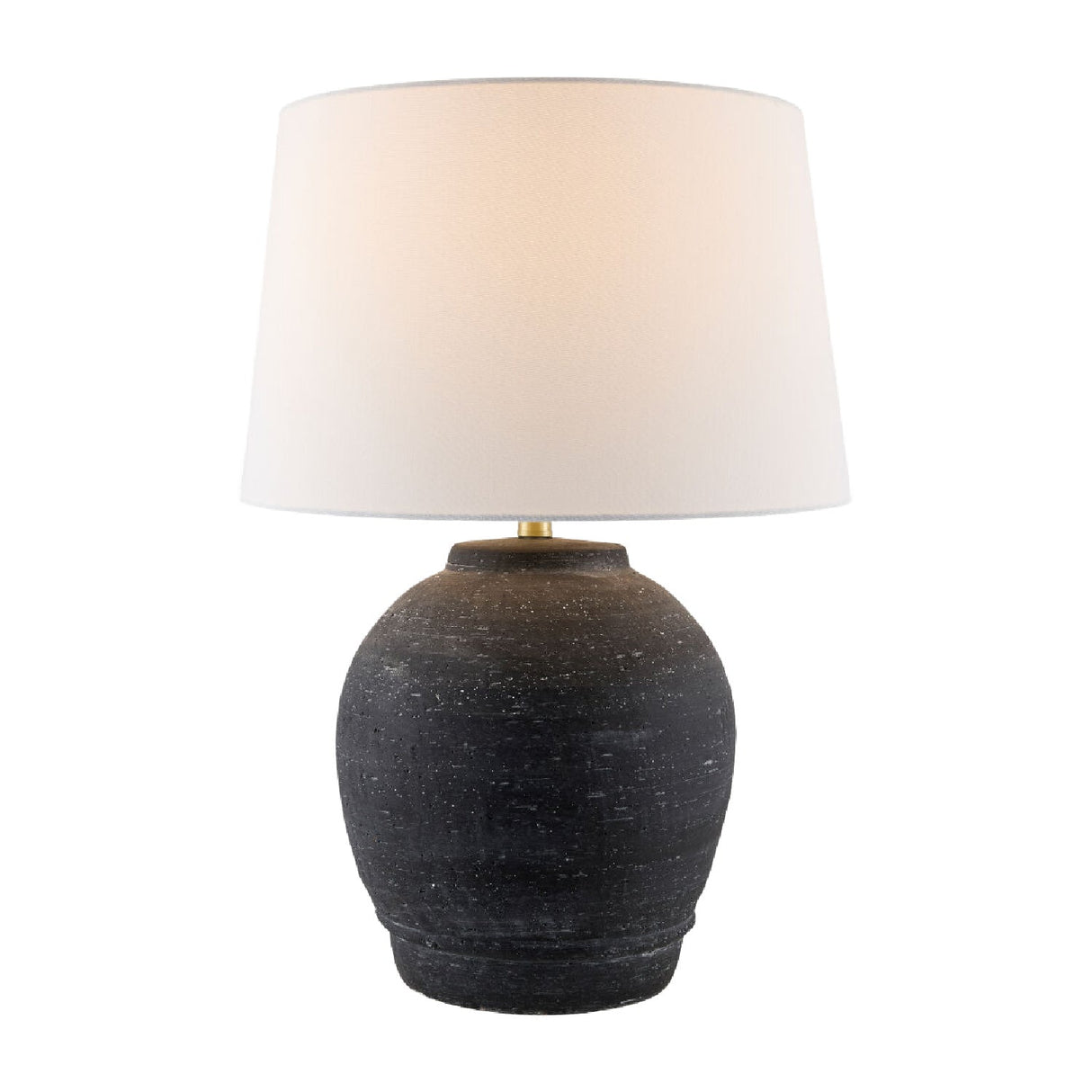 Modern European furniture - Black Ceramic Accent Table Lamp - www.oroa.com
