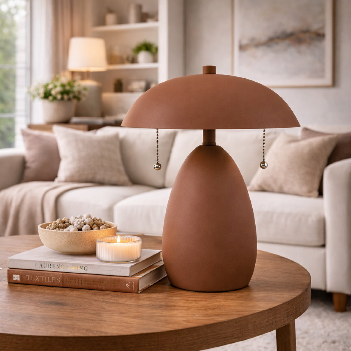 Modern Minimalist 2-Light Table Lamp | Oroa.com