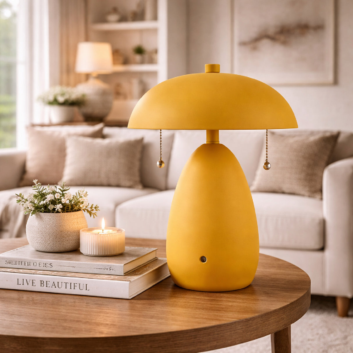 Modern Minimalist 2-Light Table Lamp | Oroa.com