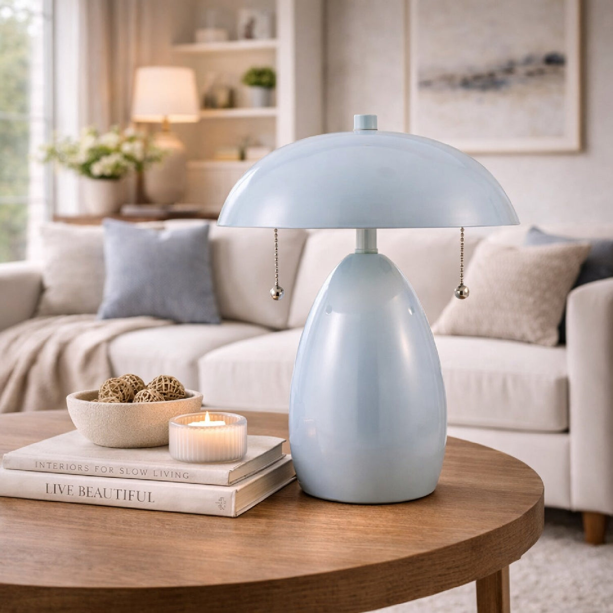 Modern European furniture - Modern Minimalist 2-Light Table Lamp - www.oroa.com