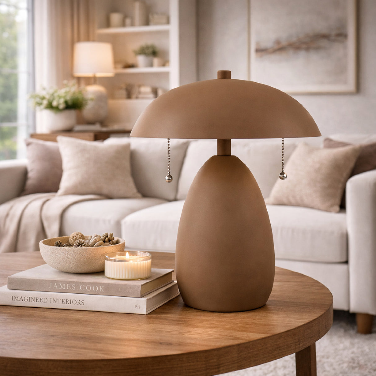 Modern Minimalist 2-Light Table Lamp | Oroa.com