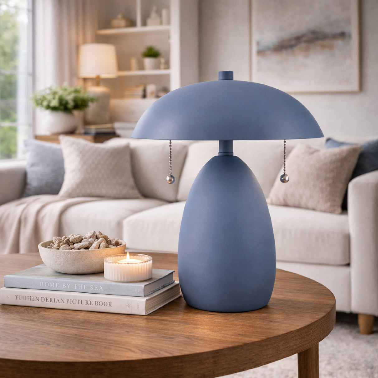 Modern Minimalist 2-Light Table Lamp | Oroa.com