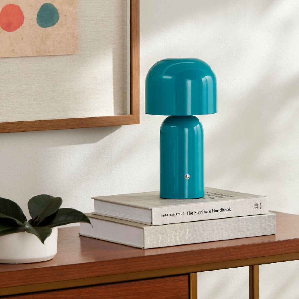 Modern European furniture - Hand-Painted Metal Table Lamp - www.oroa.com