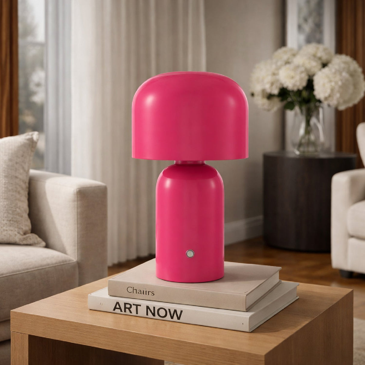 Modern European furniture - Hand-Painted Metal Table Lamp - www.oroa.com