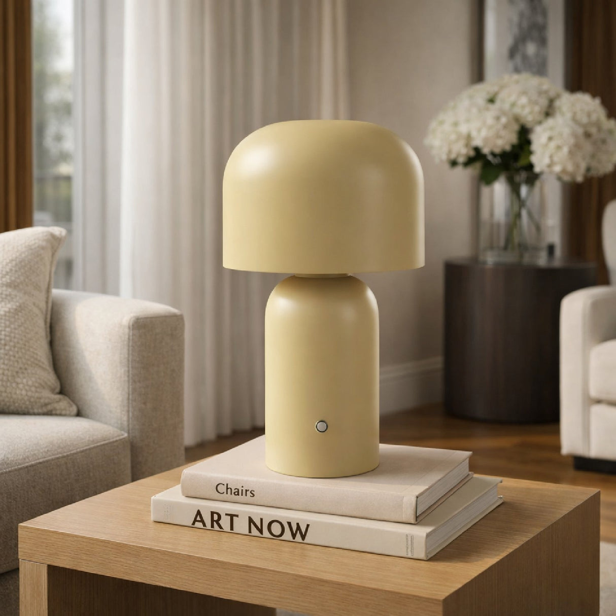 Modern European furniture - Hand-Painted Metal Table Lamp - www.oroa.com
