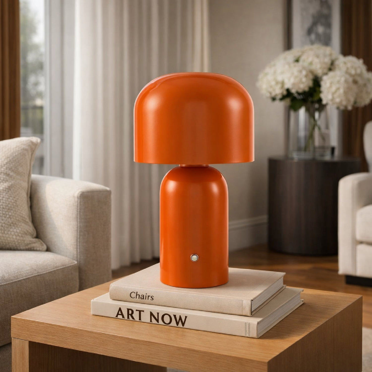 Modern European furniture - Hand-Painted Metal Table Lamp - www.oroa.com