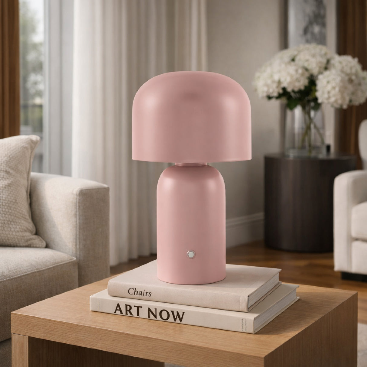 Hand-Painted Metal Table Lamp | Oroa.com