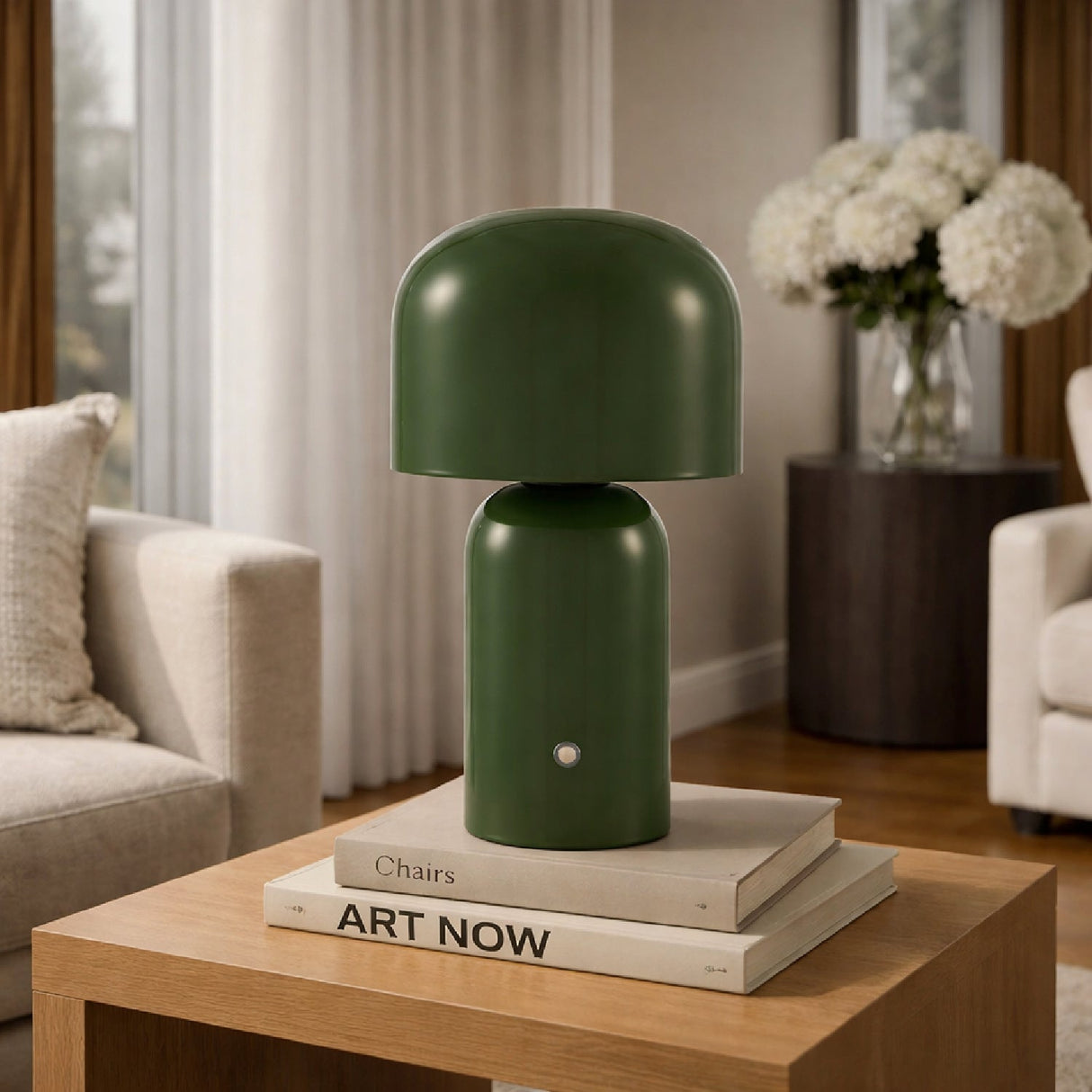 Modern European furniture - Hand-Painted Metal Table Lamp - www.oroa.com