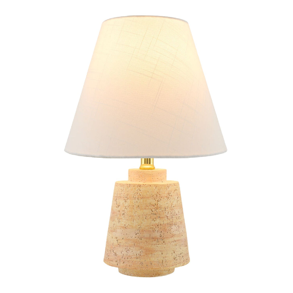 Modern European furniture - White Shade Accent Table Lamps (2) - www.oroa.com