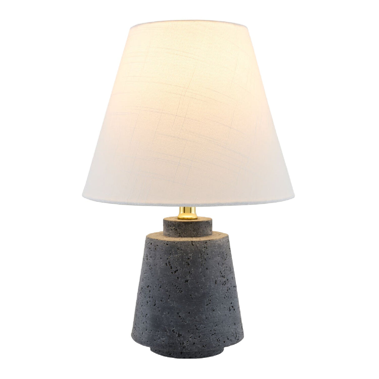 Modern European furniture - White Shade Accent Table Lamps (2) - www.oroa.com