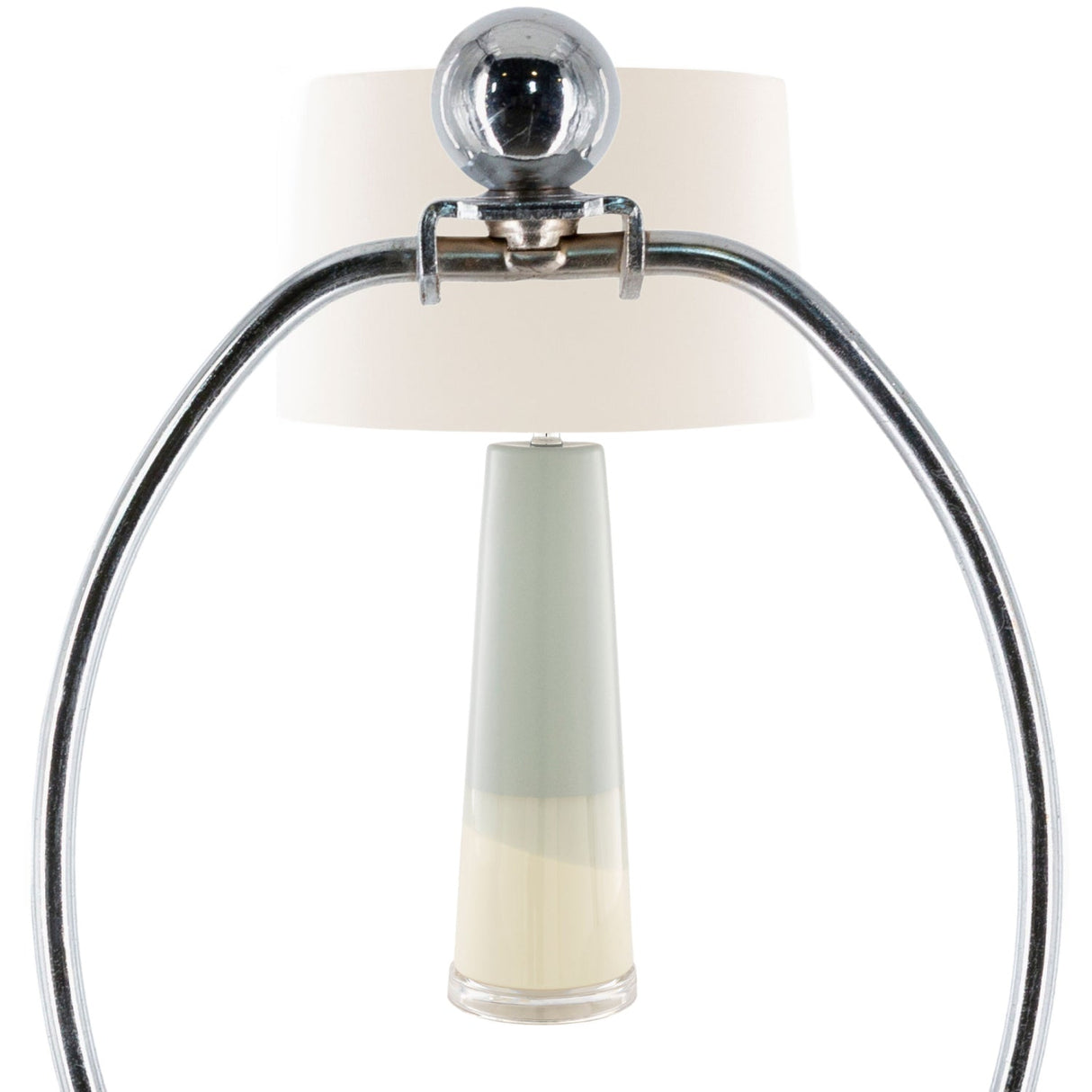 Modern European furniture - Pale Blue Ceramic Table Lamp - www.oroa.com