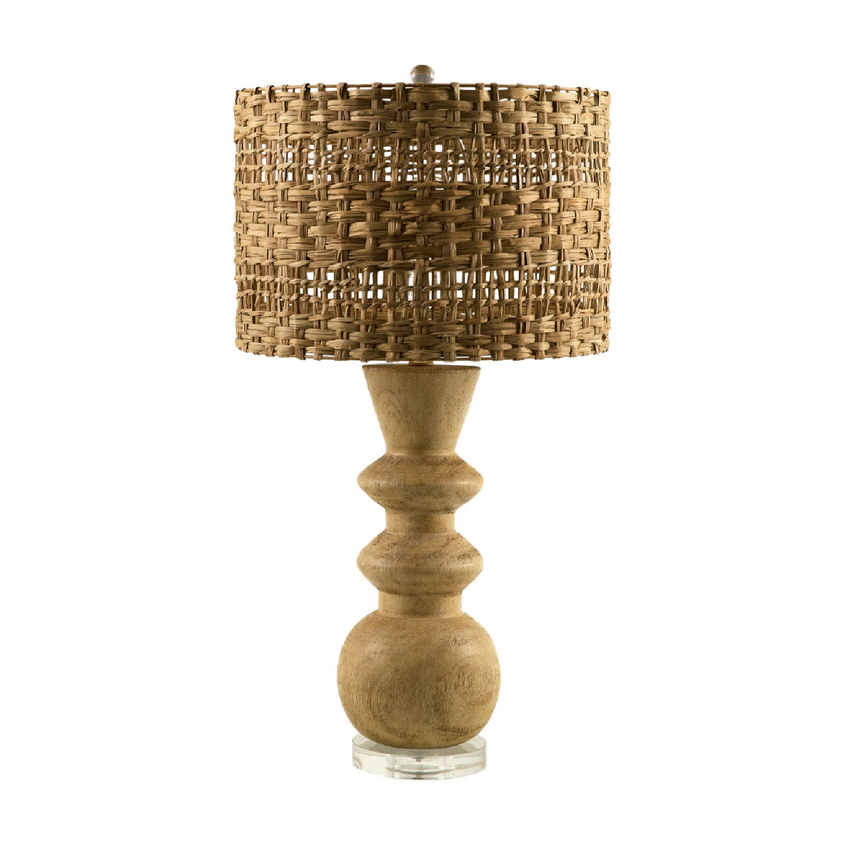 Modern European furniture - Braided Shade Accent Table Lamp - www.oroa.com