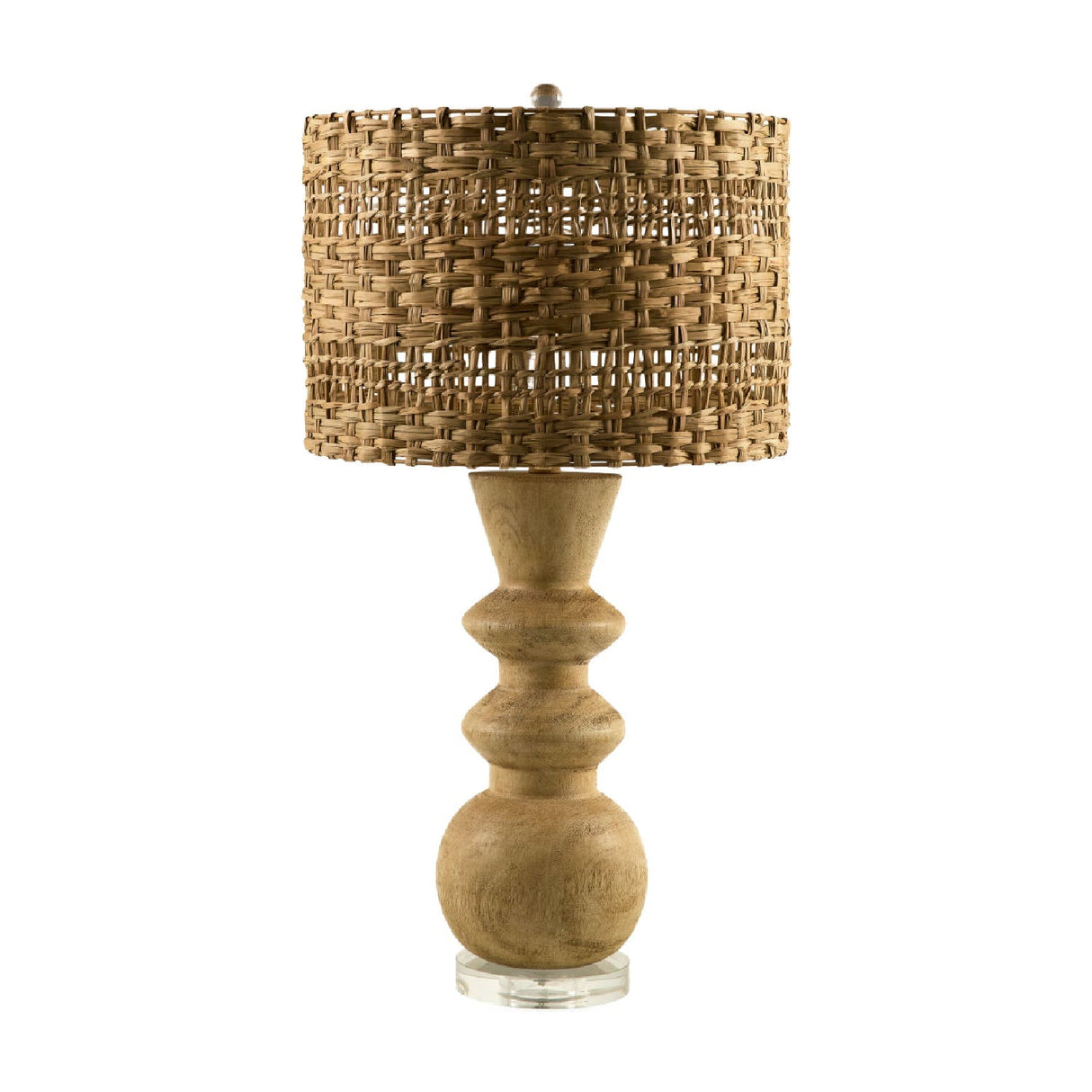 Modern European furniture - Braided Shade Accent Table Lamp - www.oroa.com