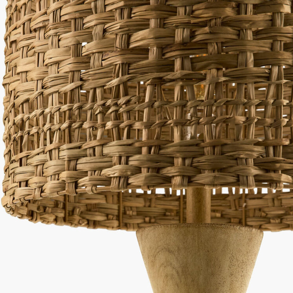 Modern European furniture - Braided Shade Accent Table Lamp - www.oroa.com
