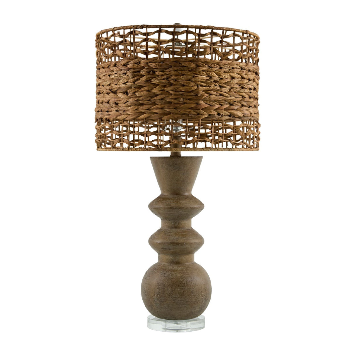 Modern European furniture - Braided Shade Accent Table Lamp - www.oroa.com