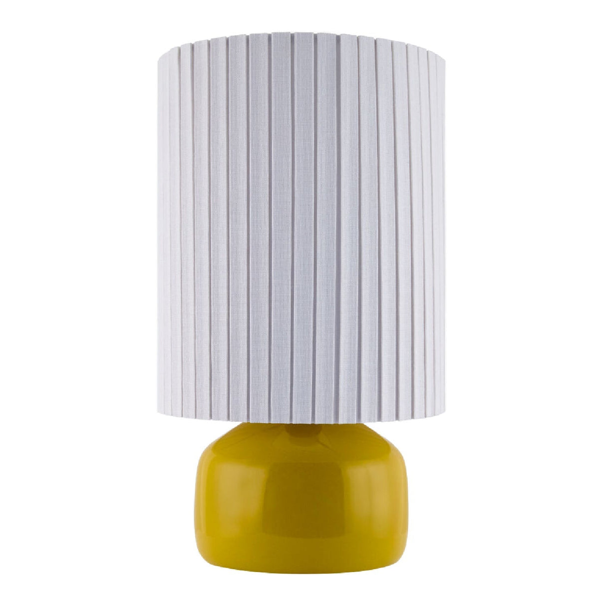 Modern European furniture - Reeded Linen Accent Table Lamp - www.oroa.com