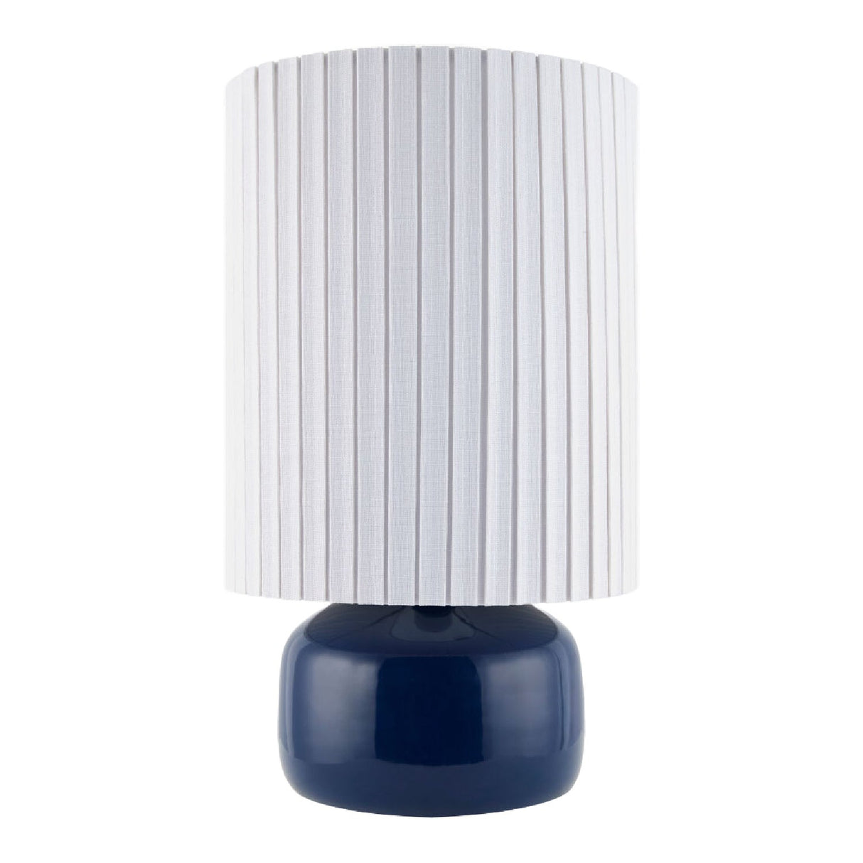 Modern European furniture - Reeded Linen Accent Table Lamp - www.oroa.com