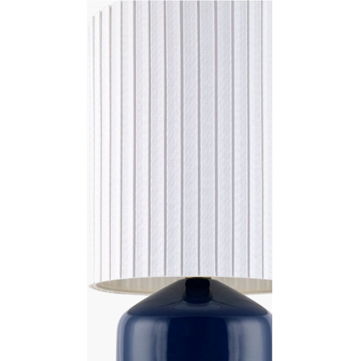 Modern European furniture - Reeded Linen Accent Table Lamp - www.oroa.com