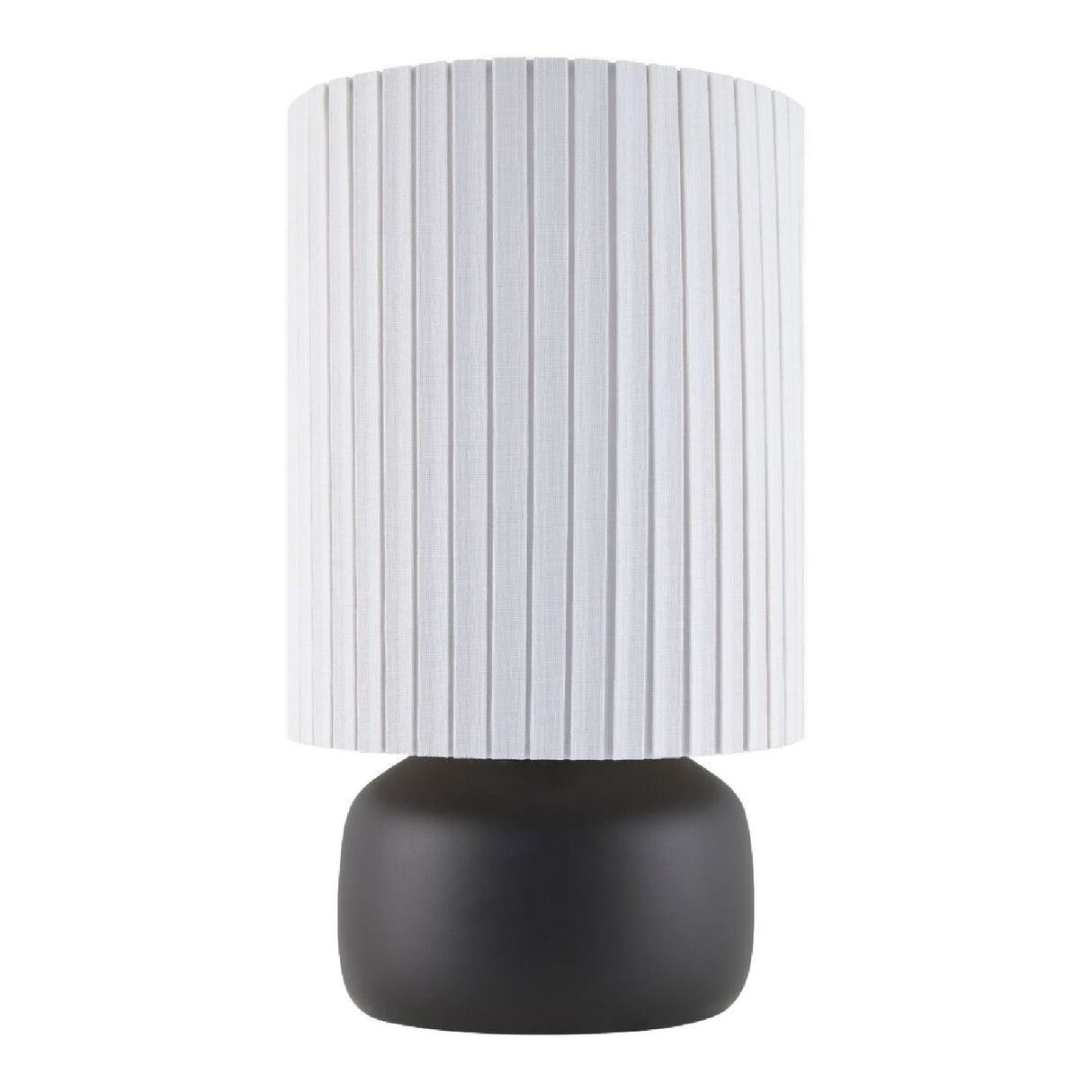 Modern European furniture - Reeded Linen Accent Table Lamp - www.oroa.com