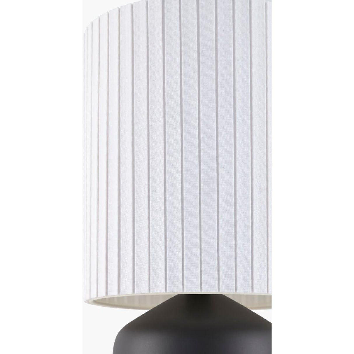 Modern European furniture - Reeded Linen Accent Table Lamp - www.oroa.com