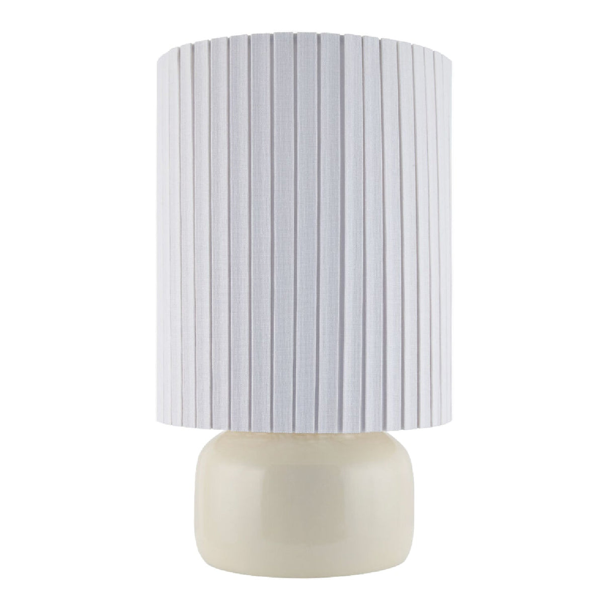 Modern European furniture - Reeded Linen Accent Table Lamp - www.oroa.com